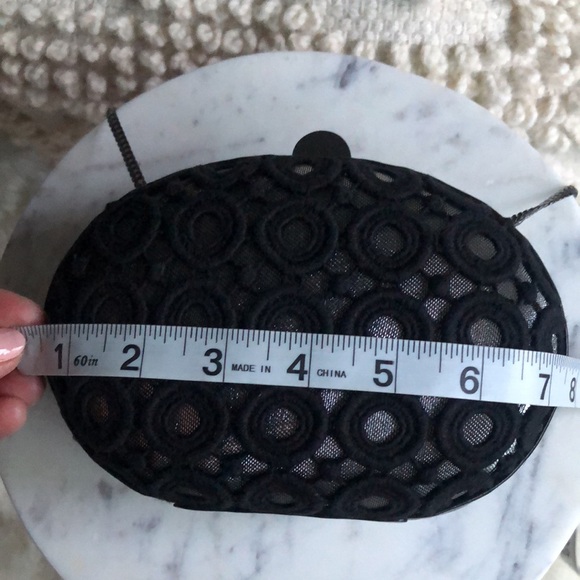 Tracy Reese New York Black Evening Bag - Picture 8 of 10